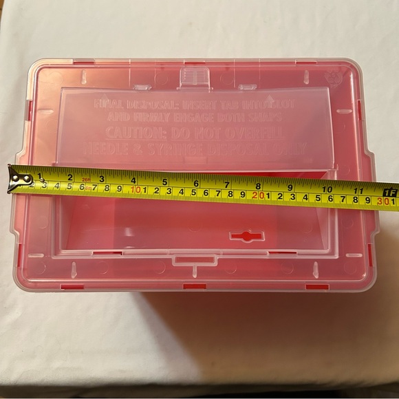 Red Sharps Container - Picture 5 of 10